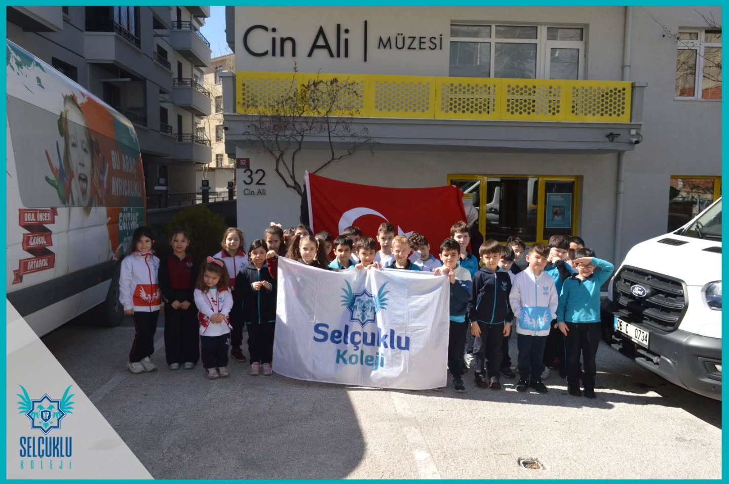 1. Sınıf &ouml;ğrencilerimiz 'Cin Ali M&uuml;zesi' gezisinde