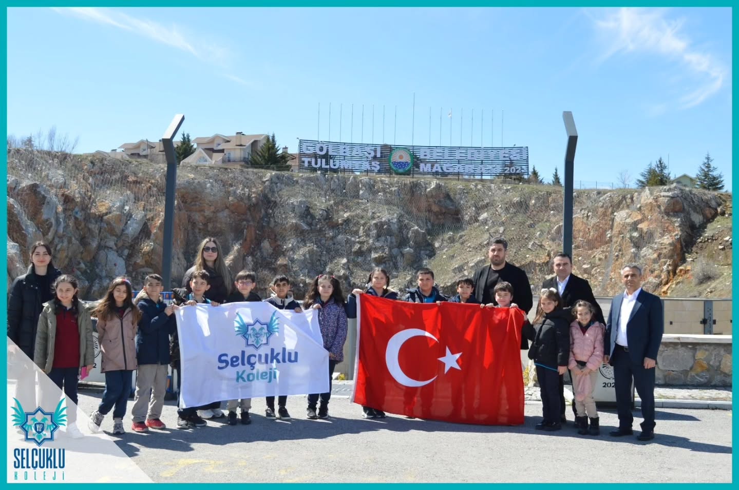 4. sınıf &ouml;ğrencilerimiz 'Tulumtaş Mağarası' gezisinde