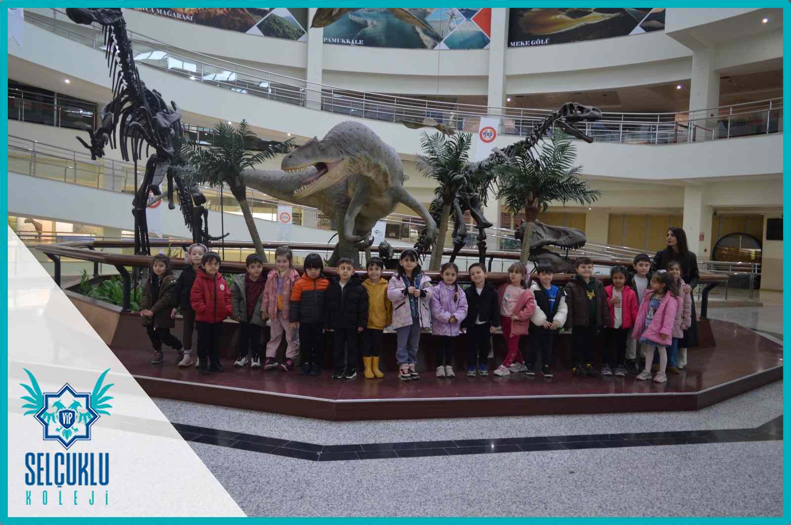 Anasınıfı &ouml;ğrencilerimiz 'MTA Tabiat Tarihi M&uuml;zesi' gezisinde