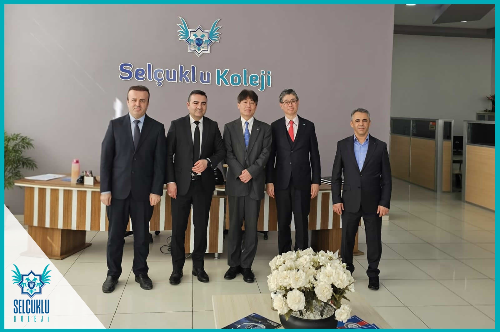 Okulumuzda Japon Eğitim Heyetini Ağırladık